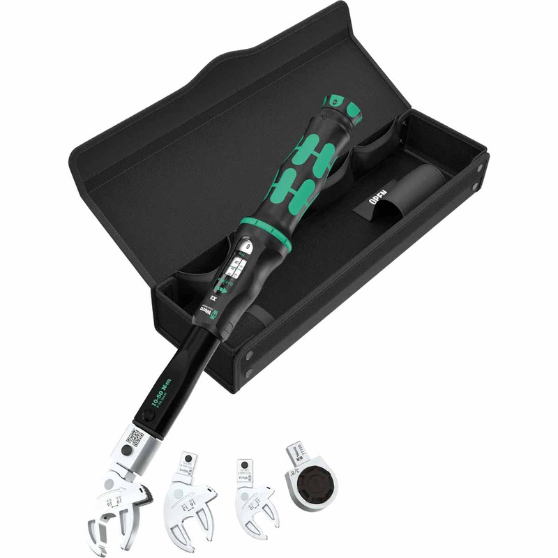Wera 05136062001 9558 Torque Set for Pipe Fittings 10-50 Nm (5 Pieces)