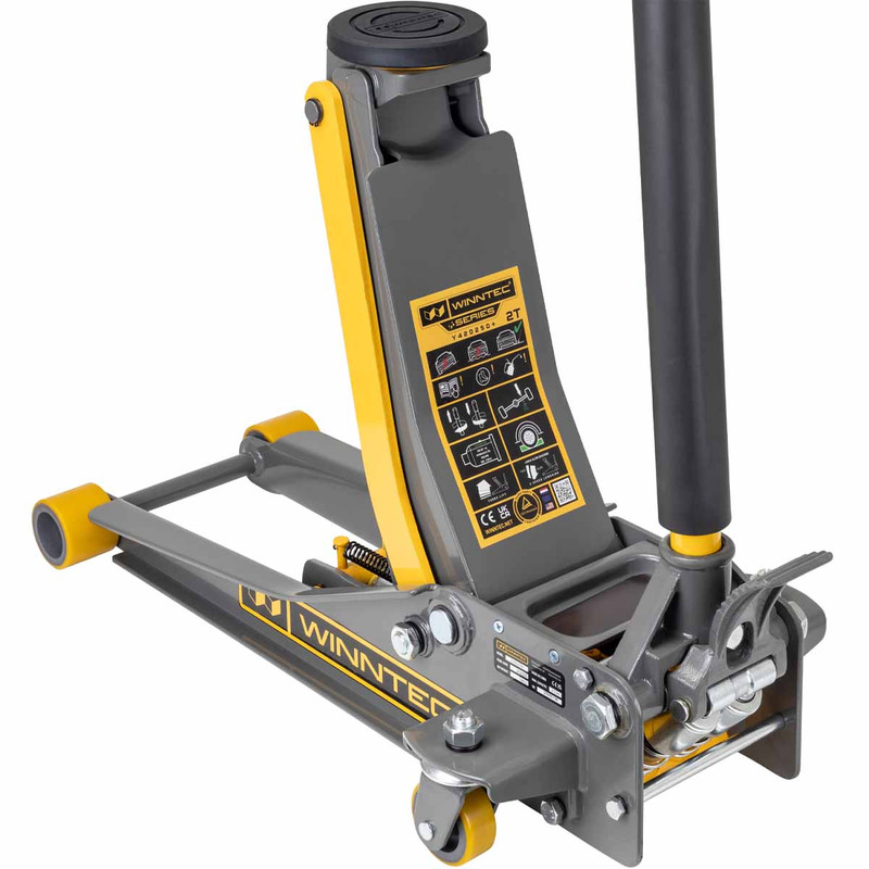 WINNTEC® 09712 +SERIES 2 Ton Turbo Lifter Low-Profile Trolley Jack
