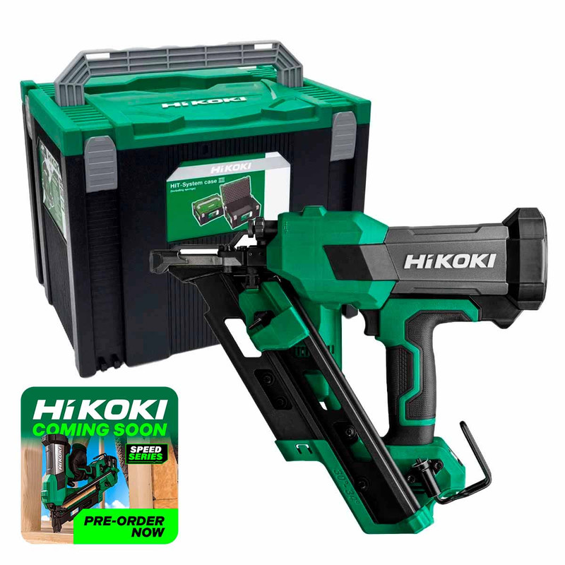 HiKOKI NR1890DCB 18V Speed Series Framing Nailer with Case (Body Only)