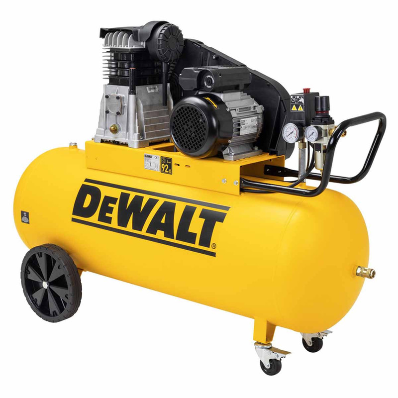 DeWalt DXCMB3M150HE 150L Oil-Lubricated Belt Drive Compressor 230V