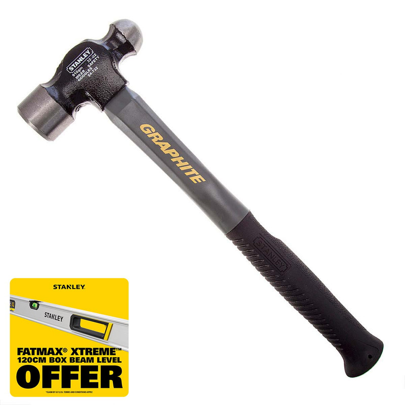 Stanley Ball Pein Hammer Graphite 908g | Toolden