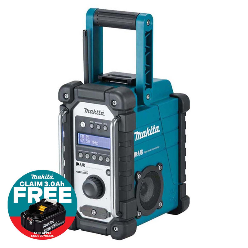 Makita DMR109 10.8v-18v LXT/CXT LI-ion Job Site Radio Body Only