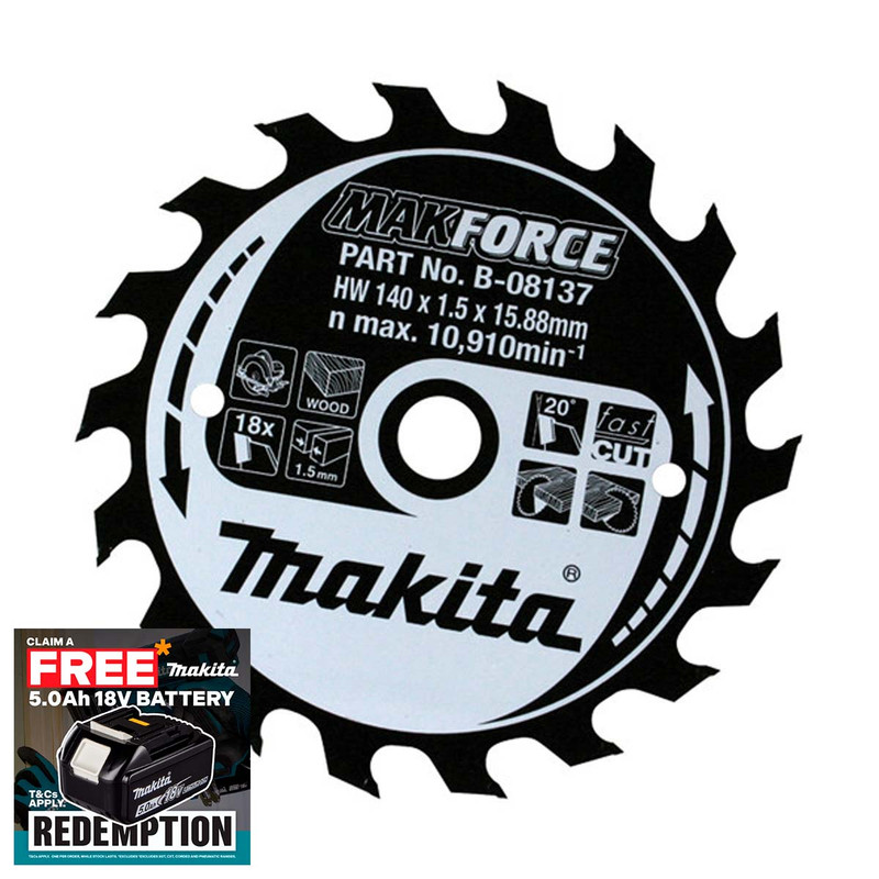 Makita B-32362 235mm x 30mm 40T Makforce