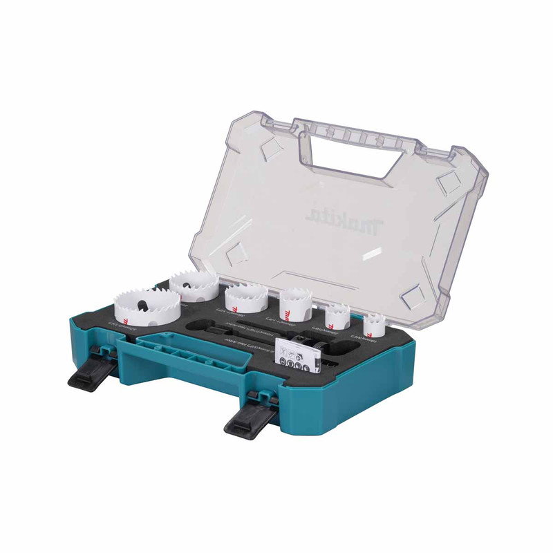 Makita D-47117 Plumbers Holesaw Kit (8 Pieces)