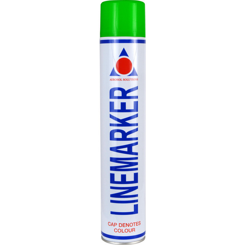 Aerosol Solution 0903 Line Marking Spray Paint Green 750ml