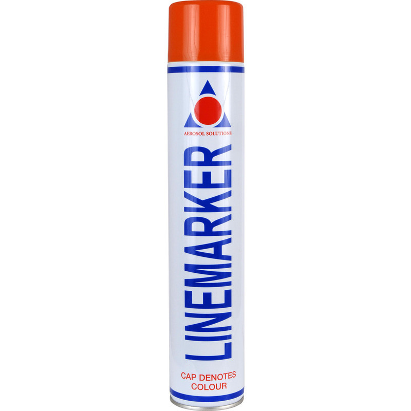Aerosol Solution 0902 Line Marking Spray Paint Red 750ml
