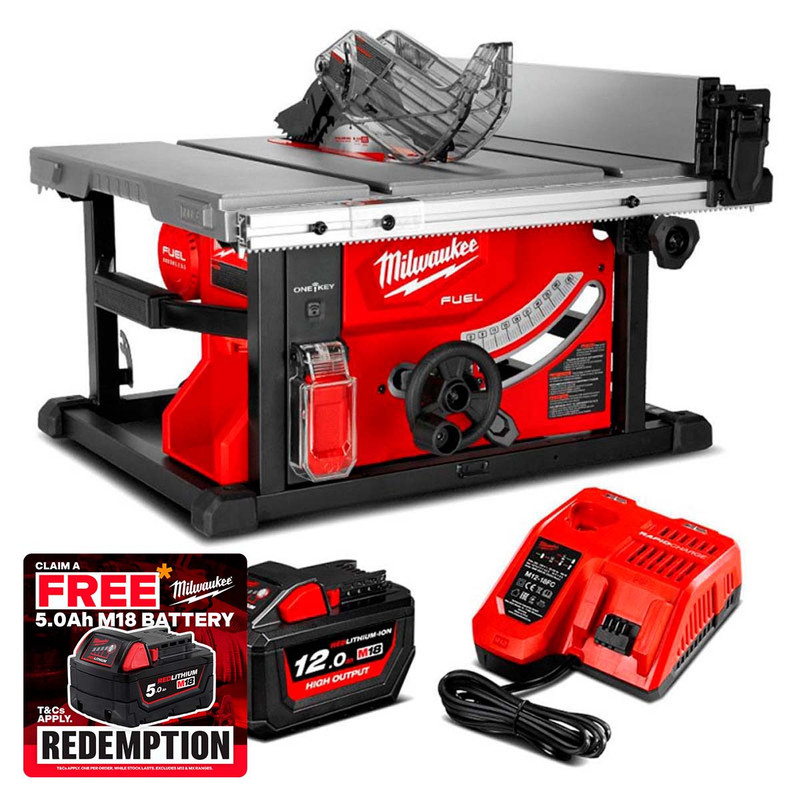 Milwaukee M18 FTS210 210mm Fuel One-Key Table Saw 18V