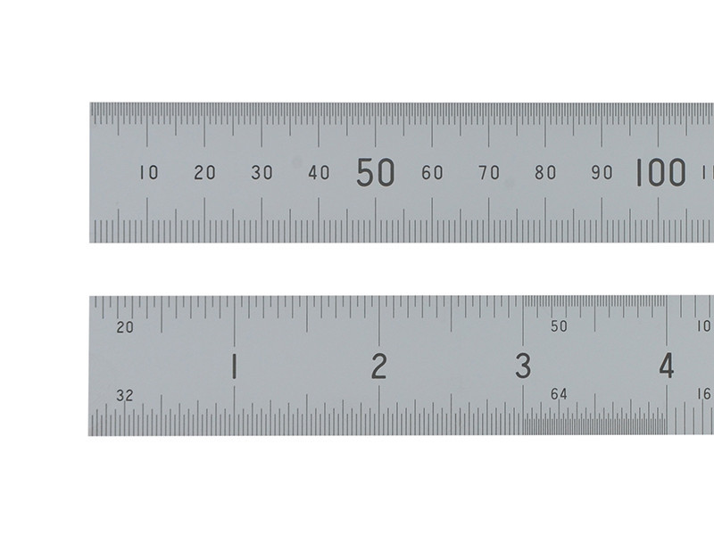 Fisher FISC12 Satin Chrome Rule 300mm / 12in | Toolden