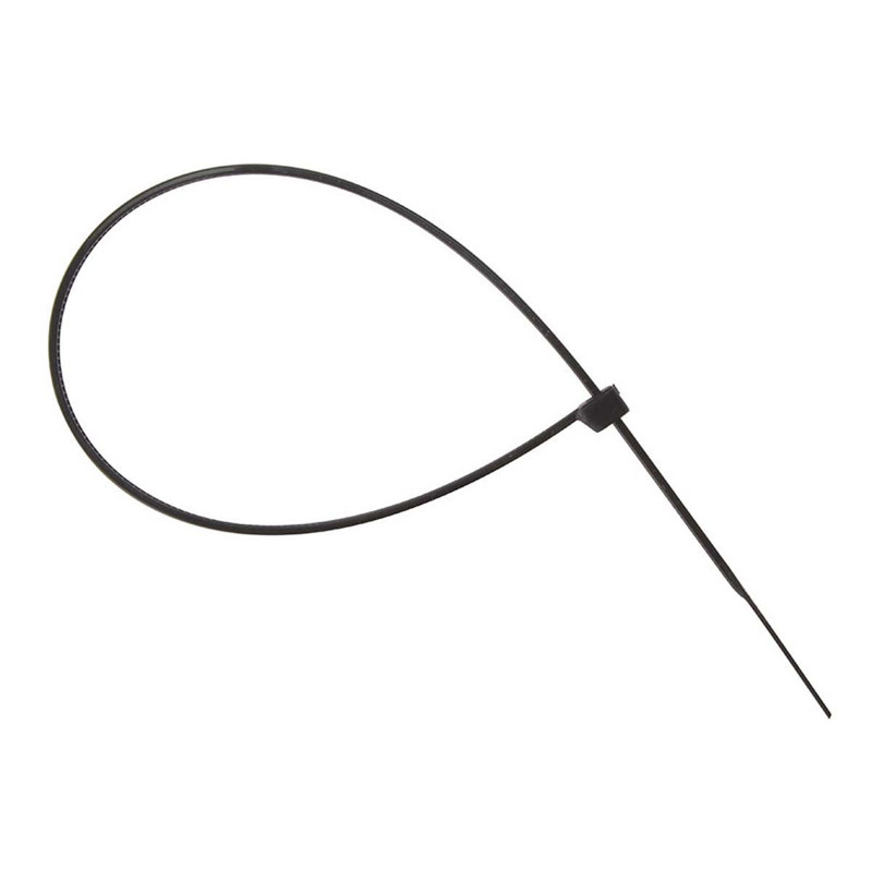 ForgeFix FORCT300B Cable Tie Black 4.8 x 300mm (Bag 100) | Toolden