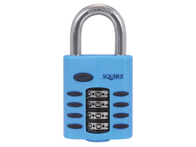 Henry Squire HSQCP50S CP50S Heavy-Duty Rustproof Marine Combi Padlock 50mm | Toolden