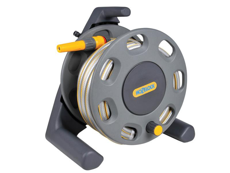 Hozelock HOZ2412R 2412R Compact Reel & 20m of 12.5mm Hose | Toolden