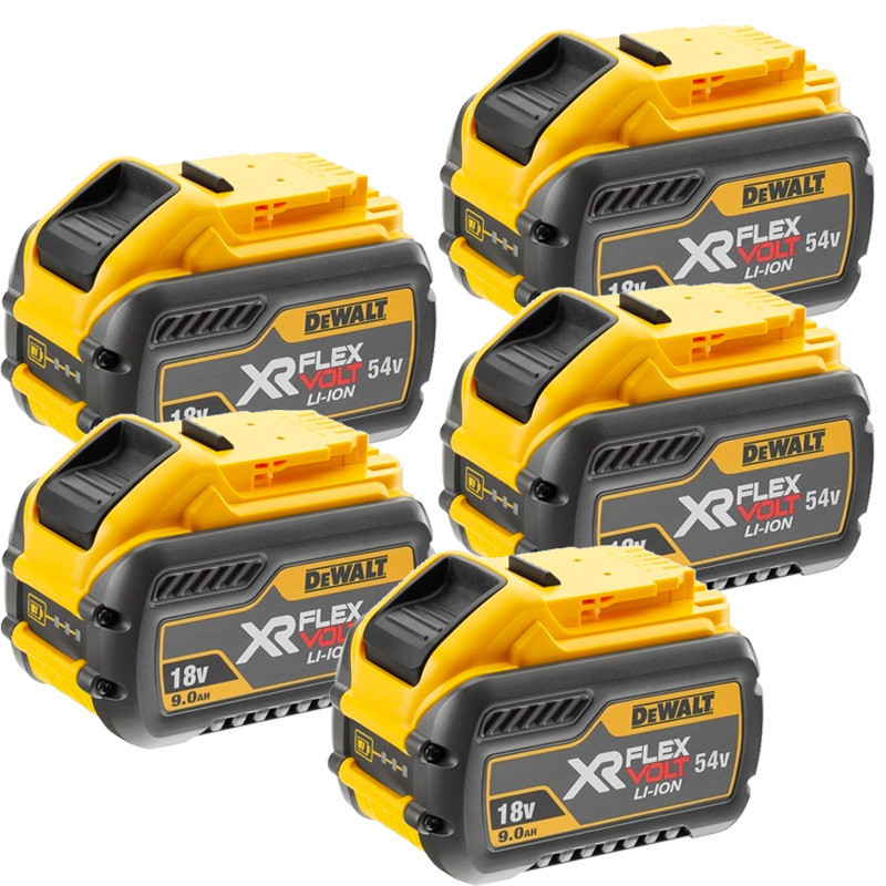 Dewalt DCB547-XJ 18/54V 9.0Ah XR FlexVolt Battery (5 Pack)