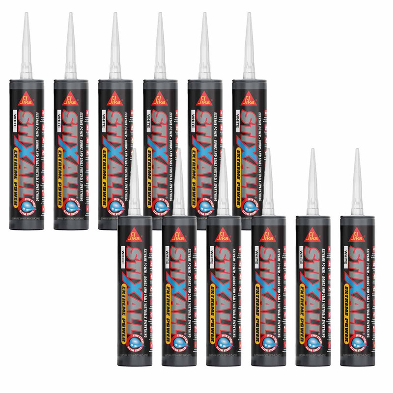 Sika® Stixall® Extreme Power Cartridge 290ml (White) - 12 Pack