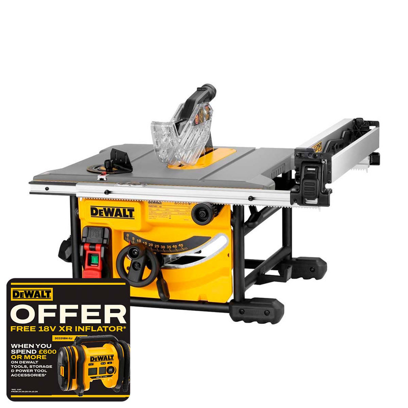 DeWalt DWE7485-LX 210mm Table Saw 1700W 110V
