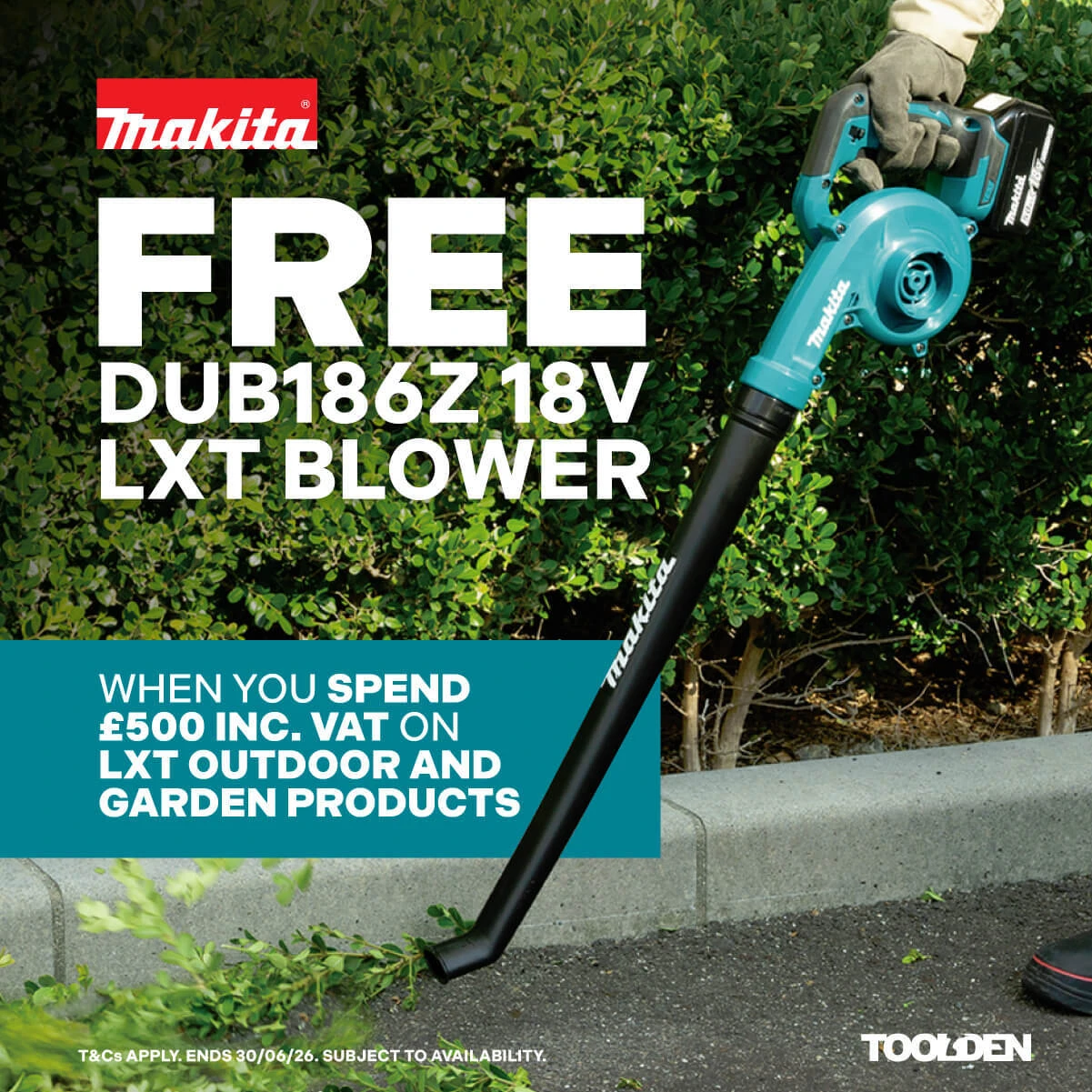 Get a FREE DUB186Z Blower