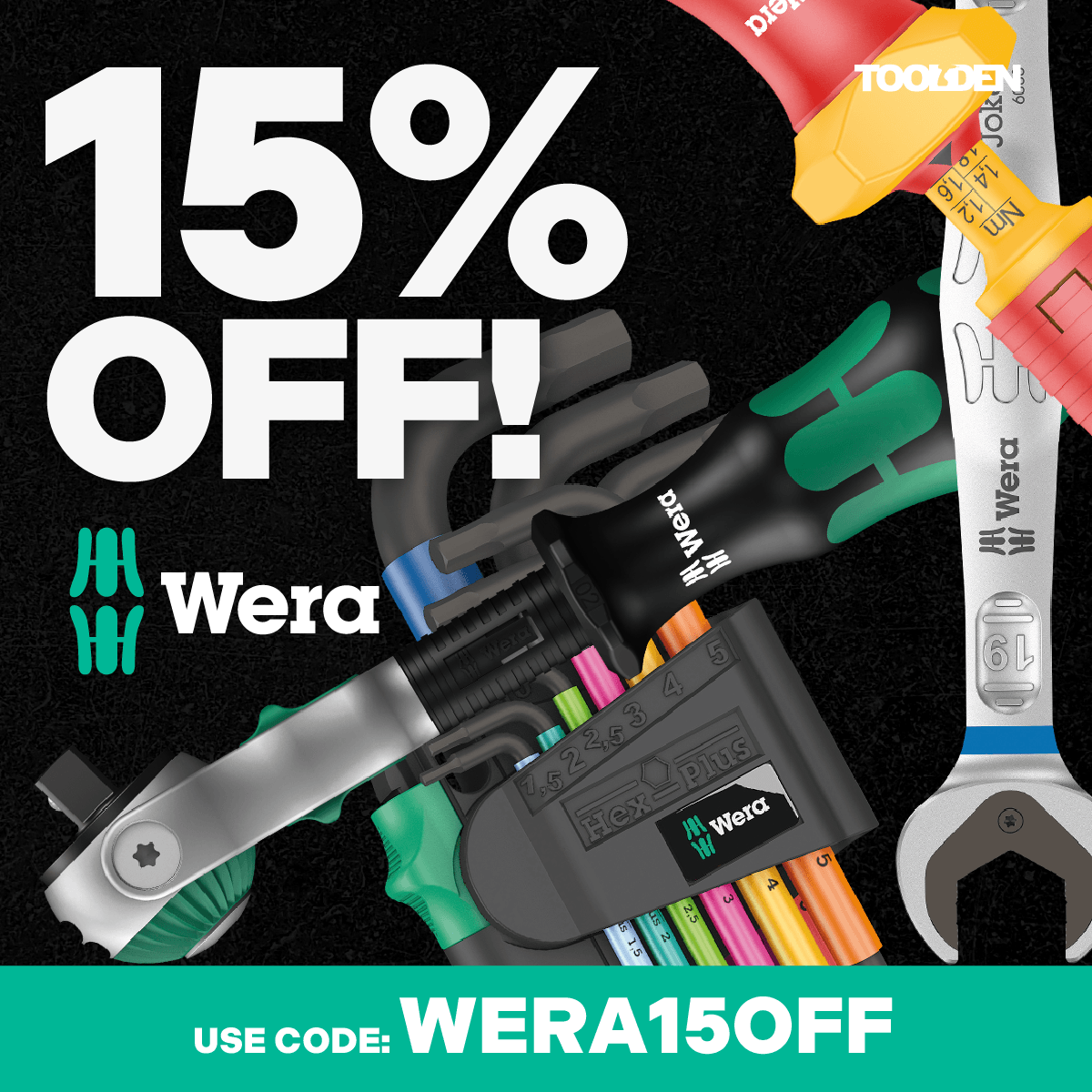 Wera 15% Off