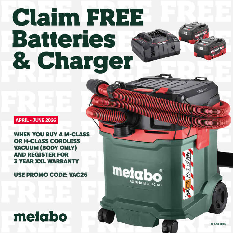 Metabo Cordless Vacuums Redemption
