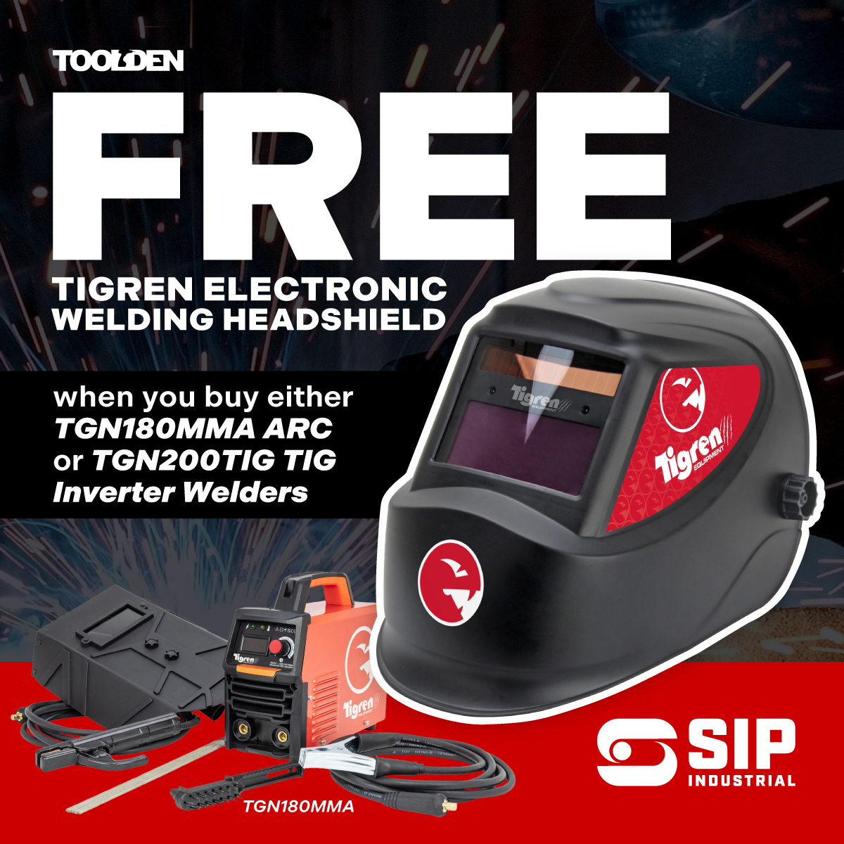 FREE SIP Welder Helmet