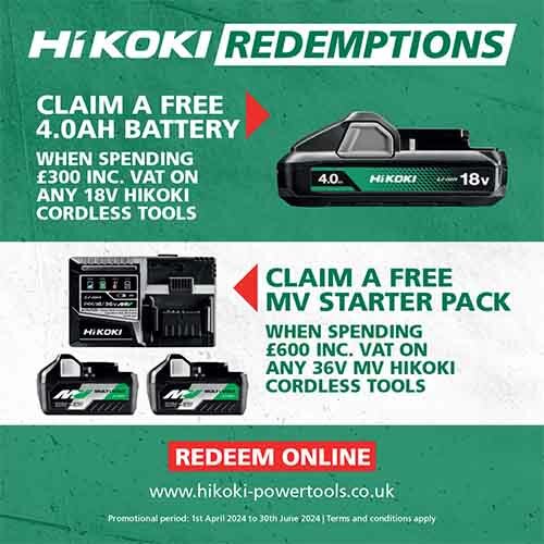 Hikoki Battery Redemption