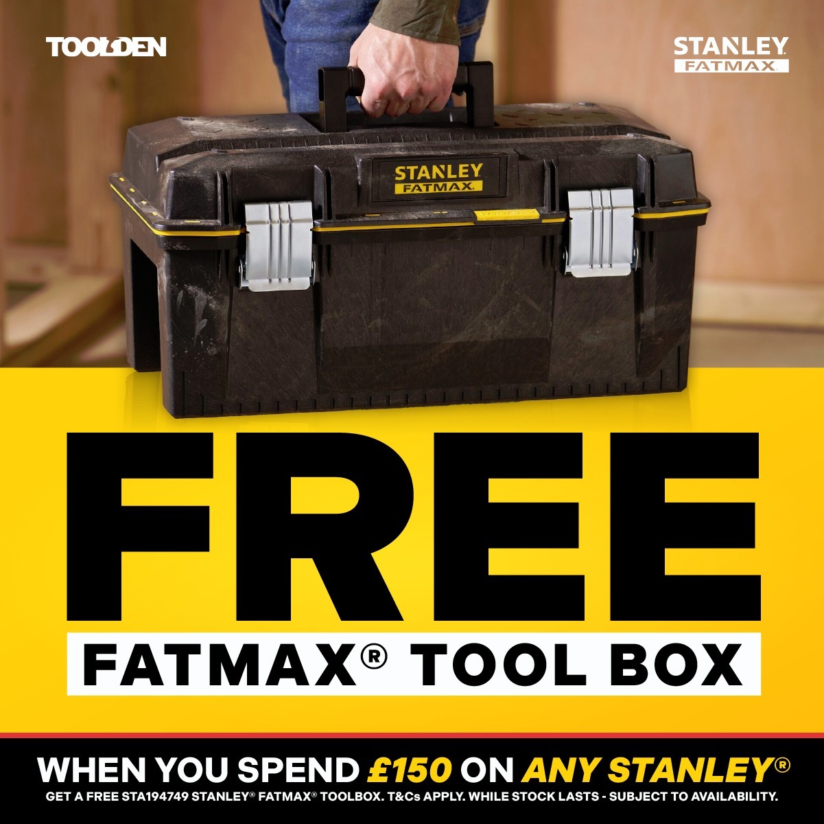 FREE STA194749 with £150 Stanley Spend!