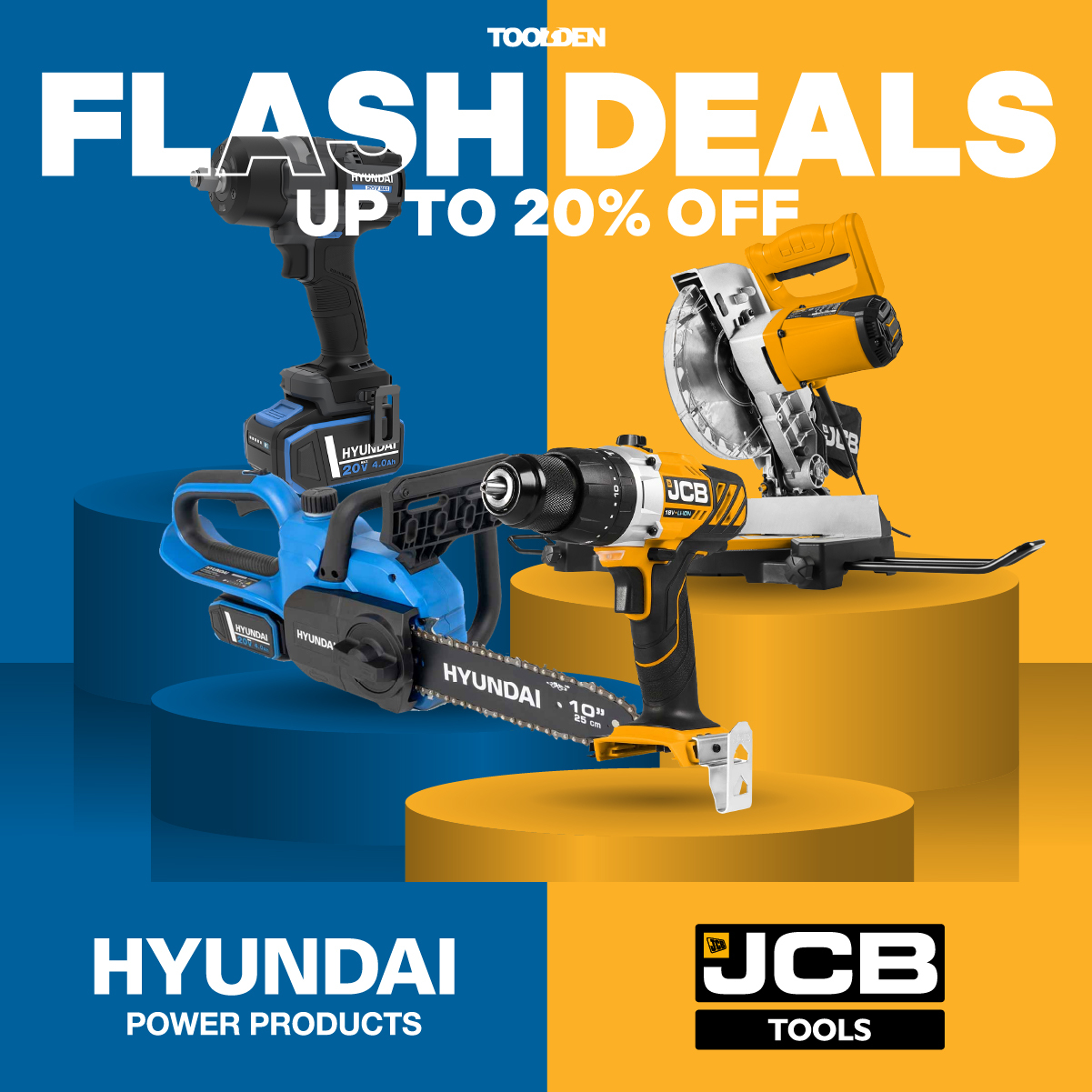 Hyundai & JCB Flash Deals