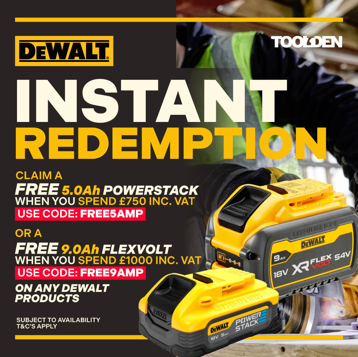 Dewalt Instant Redemptiuon