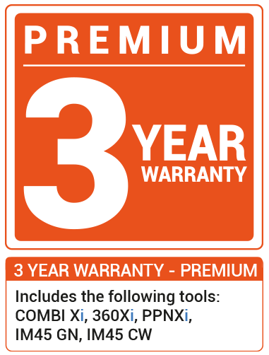 3 year warranty graphic