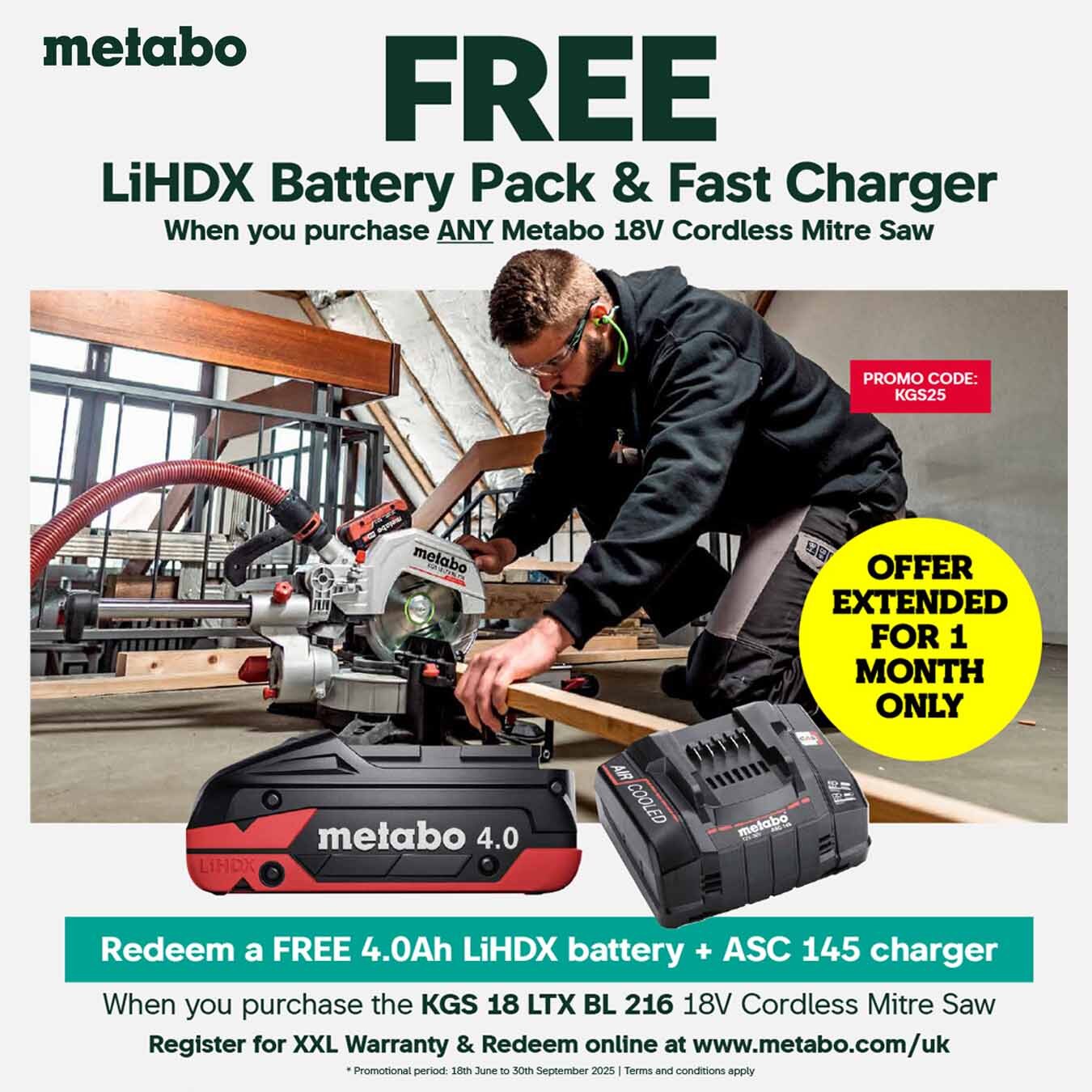 Metabo Mitre Saw Redemption