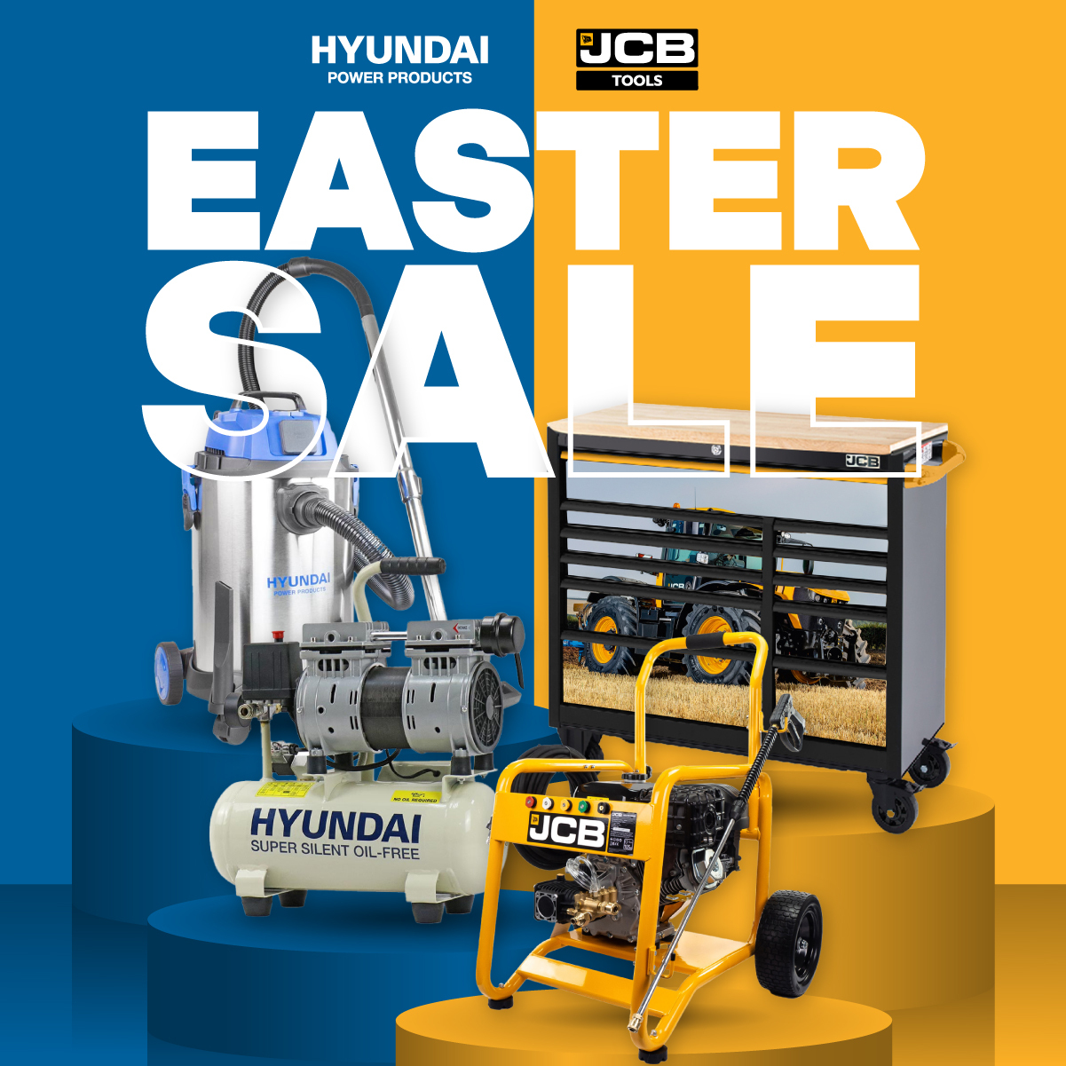Hyundai & JCB Easter Sale