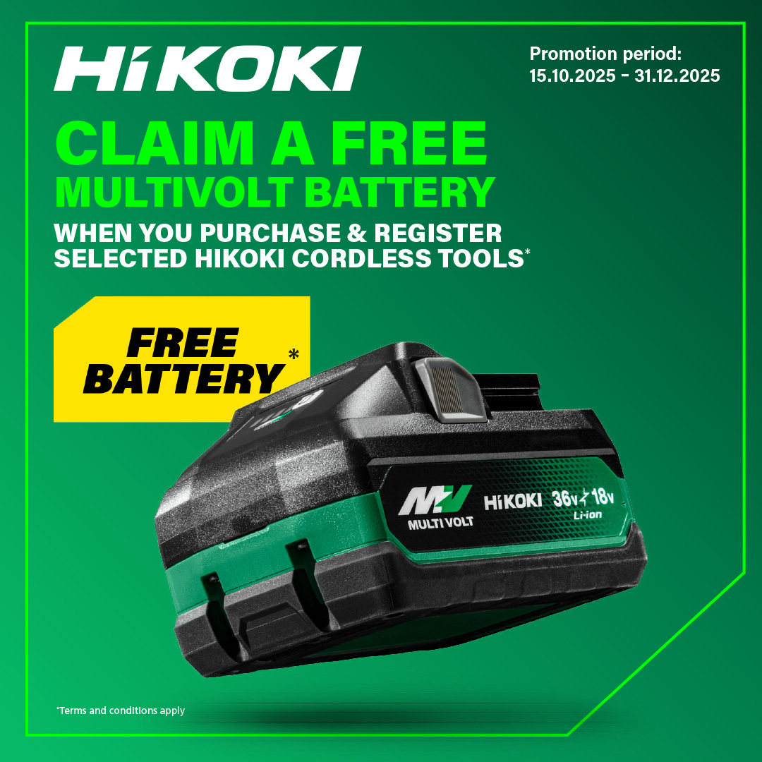HiKOKI Multivolt Battery Redemption