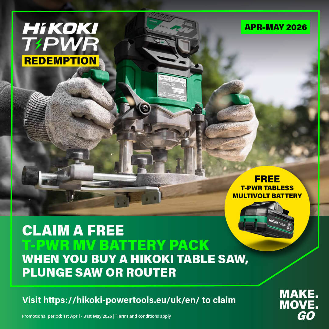 HiKOKI TWPR MultiVolt Battery Redemption