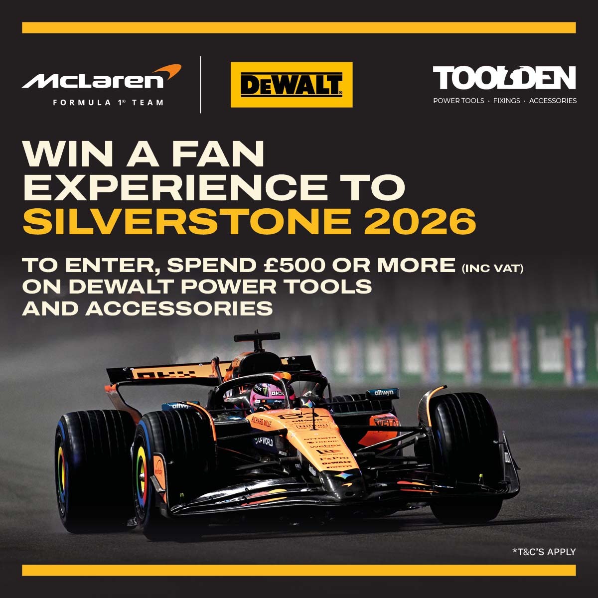 DeWalt F1 Experience