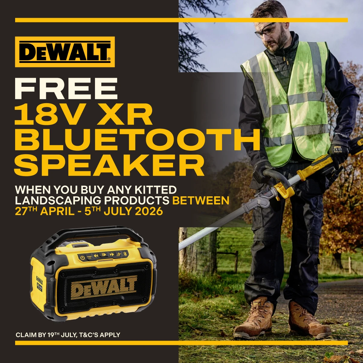 DeWalt Landscaping Redemption