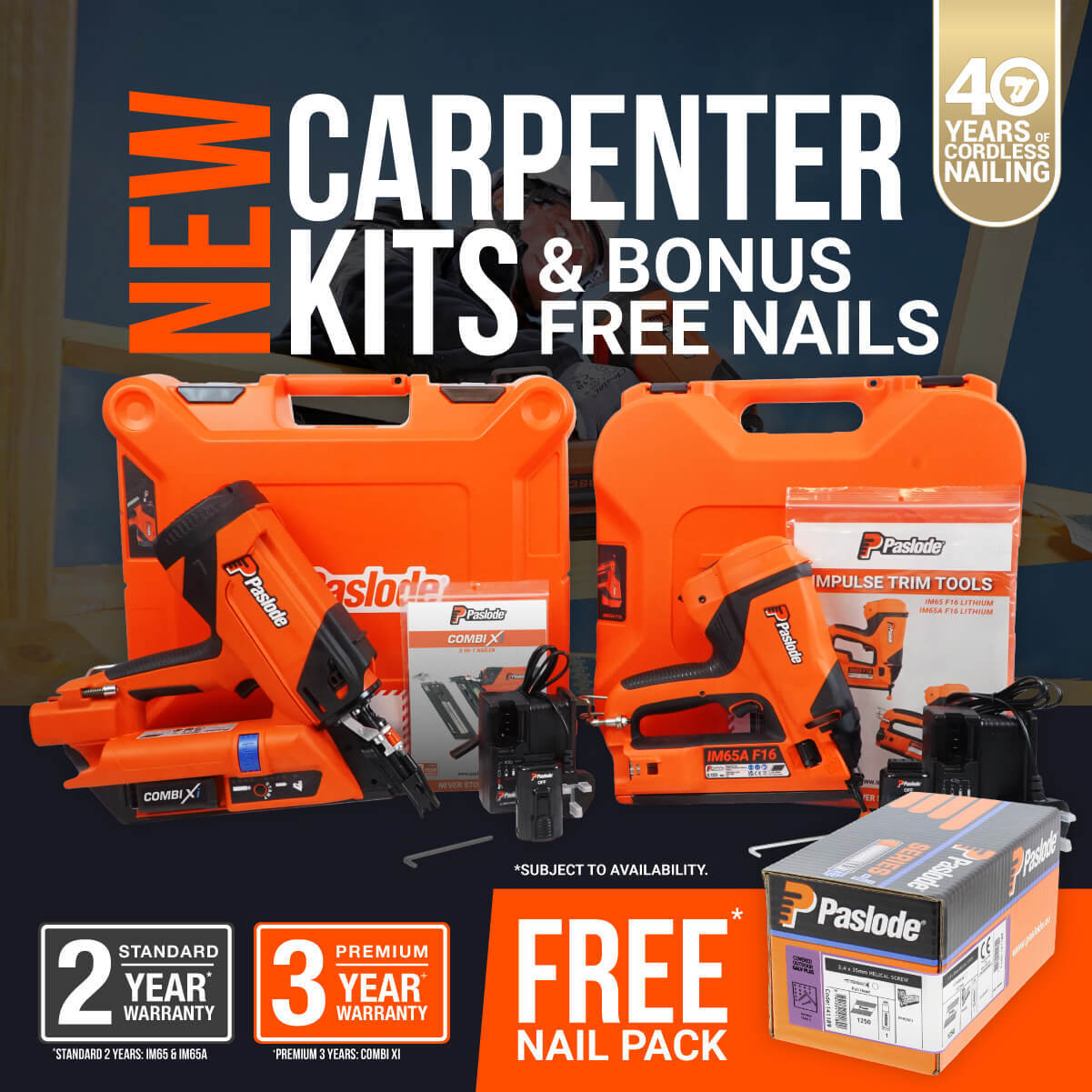 Shop Paslode Carpenter Kits