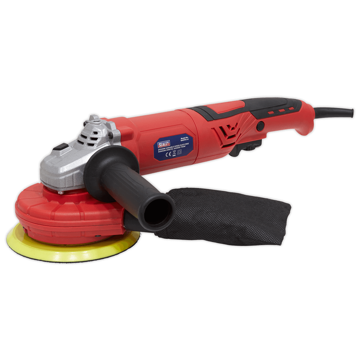 Sealey DAS151 Random Orbital Sander Variable Speed Dust-Free 150mm 750W/230V