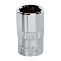 Sealey SP3810D WallDrive® Socket 10mm Deep 3//8/"Sq Drive Fully Polished