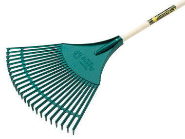 BPR Plastic Leaf Rake Ash Shaft | Toolden