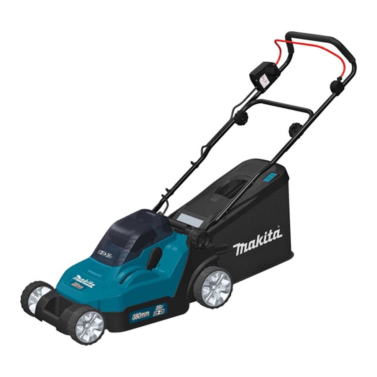 Image of Makita DLM382Z  380mm Twin 18V LXT Cordless Lawn Mower (Body Only)