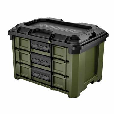 BUNKER® 29441 Load-Up Stacking 3 Drawer Tool Box 570mm | Toolden