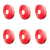 2348914-R 48mm x 914m 2 mil 6 rls cs Red Acrylic Tape
