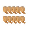 GTI72KAR-WT 72mm x 450' Kraft re-inforced Gum Tape Industrial Grade 10 rls cs - H4 Series