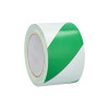 WTSV7072GW 3" X 36 Yards Green White 6 mil Aisle Marking Tape 16 rls cs