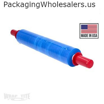 ZPW2080FL2 20 x 1000 x 80 4 rls cs Pipe Wrap Blue with 2 Red Hdl