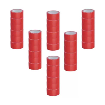 234805-R 48mm x 50m 2 mil 36 rls cs Red Acrylic Tape