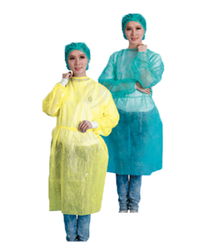 GNPP4755LT 47" x 55" PP Isolation Gown