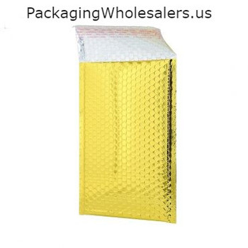 MBM13175GD 13 x 17.5 Metallic Bubble Mailers GOLD 100 cs