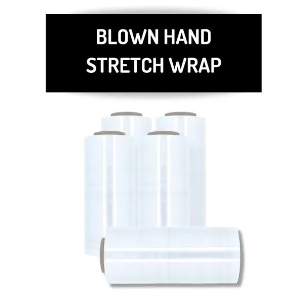 BHF1860A 18 x 2000 x 60 4 rls cs Hand Wrap Blown