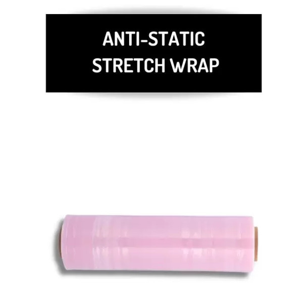 ZHA1880ASCT 18 x 1500 x 80 4 rls cs Pink anti-Stat hand stretch