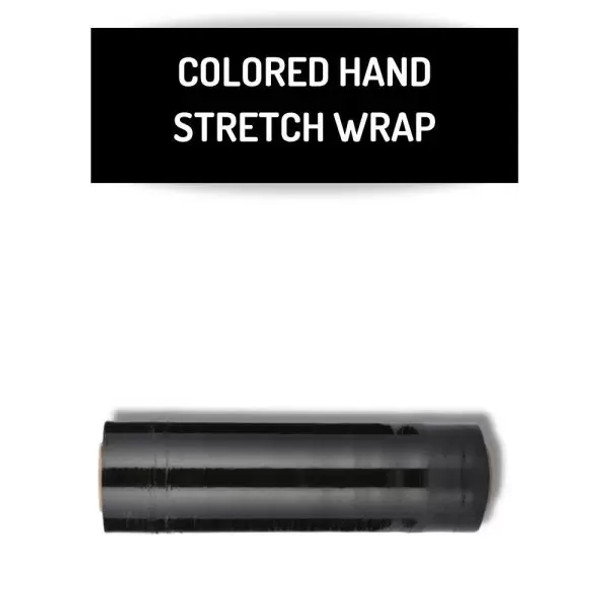 EWHF18AB 17 x 1476 Black Hand Wrap Pre-Stretch 4 rls cs