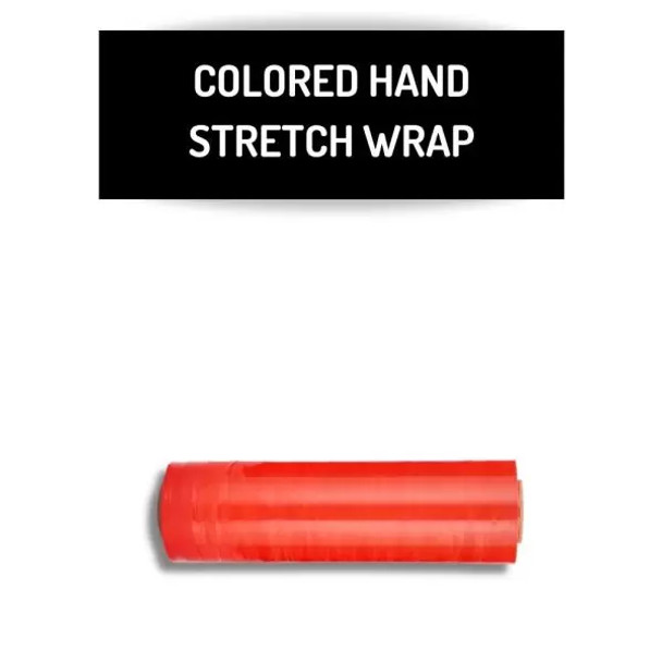 EWHF18AO 17 x 1476 Orange Hand Wrap Pre-Stretch 4 rls cs
